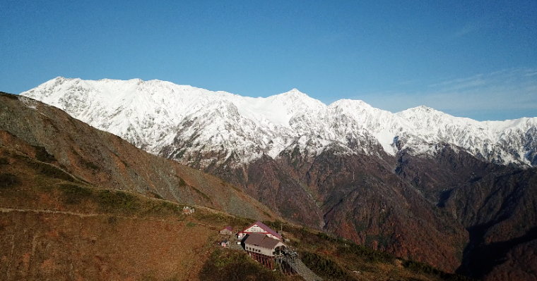 白馬村 八方池山荘風景写真